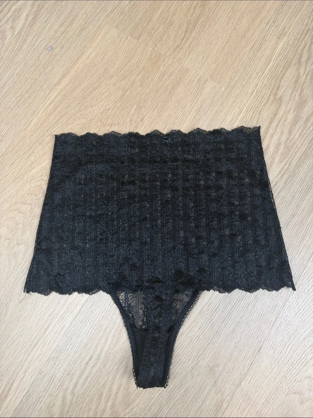 Victoria’s Secret Lace High Waisted Thong Panty